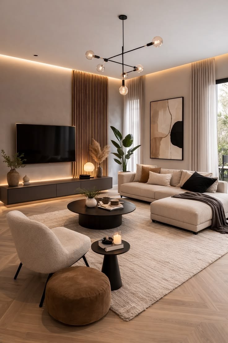 Living — Open-plan living and dining, Velora II interior