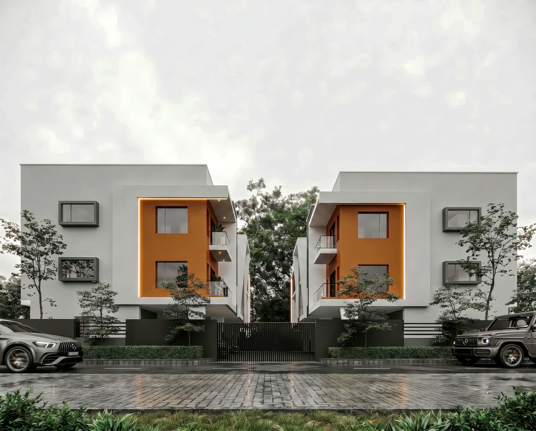Velora II terrace duplex exterior view 3